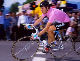 Stylish riding by Roche in the '87 Giro d'Italia