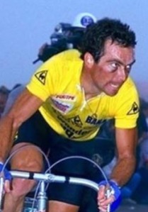 Back in the day all you needed was the yellow jersey, a grimace and a black eye (to match your shorts)